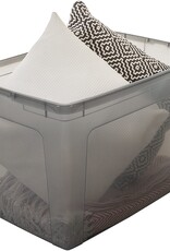 IRIS Modular Clear Box - 70 liter - set van 3 - MCB-70 - Grey