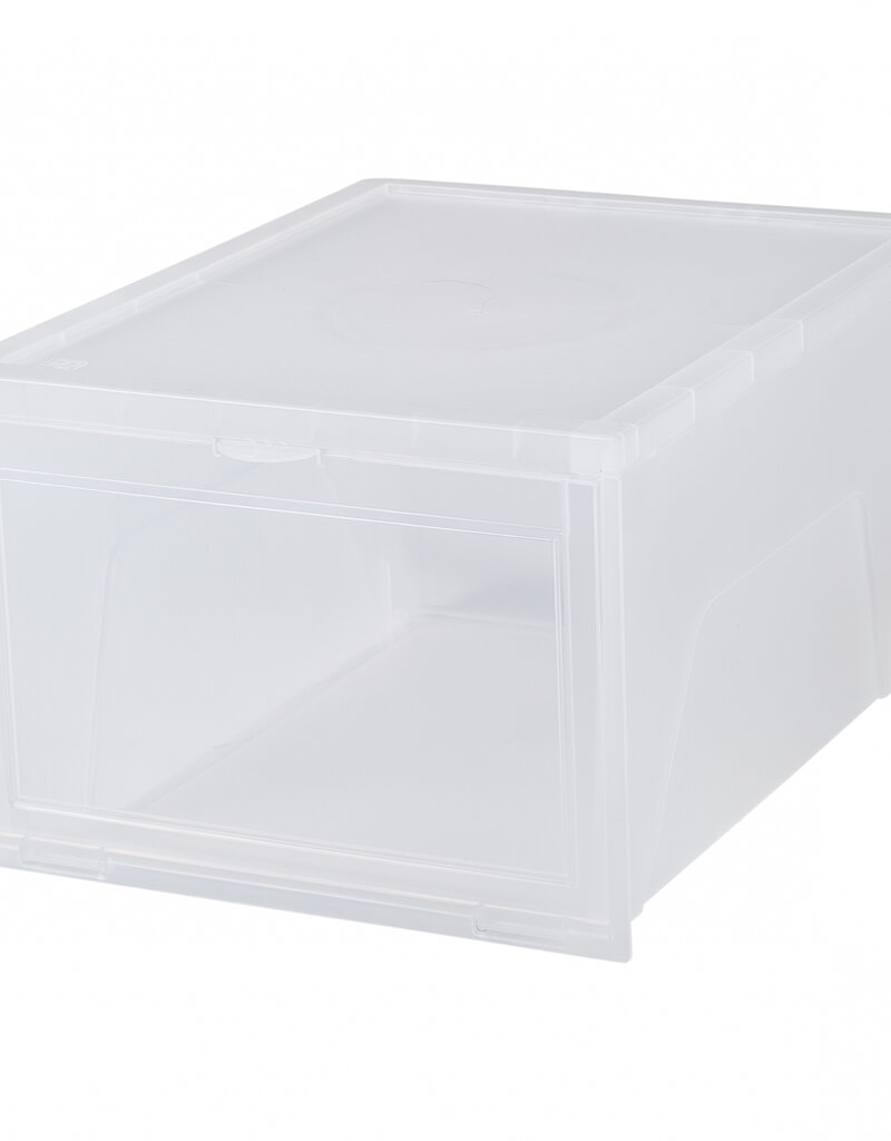 IRIS Foldable Shoe Box - set van 6 - EUNS - Transparant