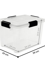 IRIS Air Tight Box - 20 liter - set van 3 - AT-SD - Transparent