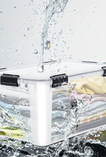 IRIS Air Tight Box - 50 liter - set van 4 - AT-L - Transparant