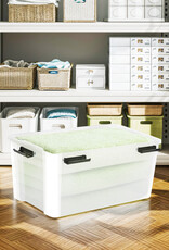 IRIS Air Tight Box - 50 liter - set van 4 - AT-L - Transparant