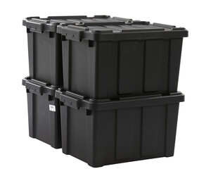 IRIS アイリス BOXI+BOXIlDVD IRIS Power Box - 21 liters - set of 3 - DDSK-210 - Black