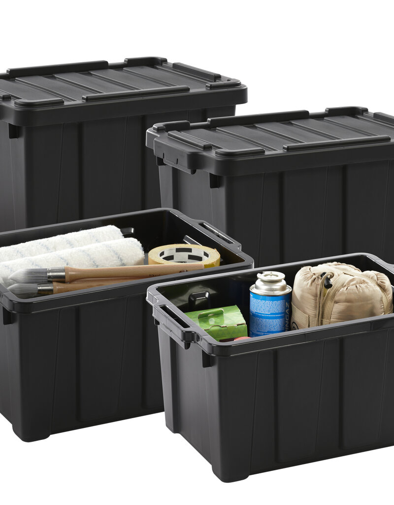 IRIS Power Box - 21 liters - set of 3 - DDSK-210 - Black