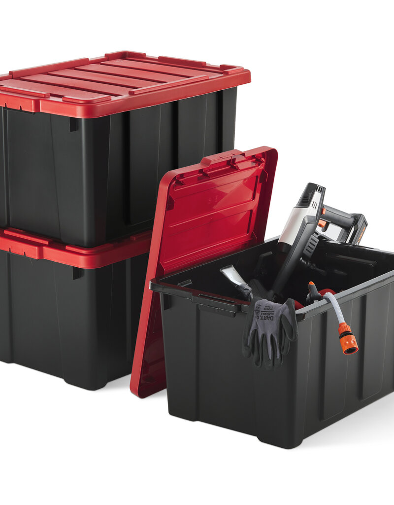 IRIS Power Box - 68 liters - set of 3 - DDSK-700 - Black