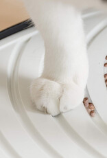 IRIS Gesloten kattenbak, schep inbegrepen, gatdeksel, voor katten, PUNT-530, Grijs