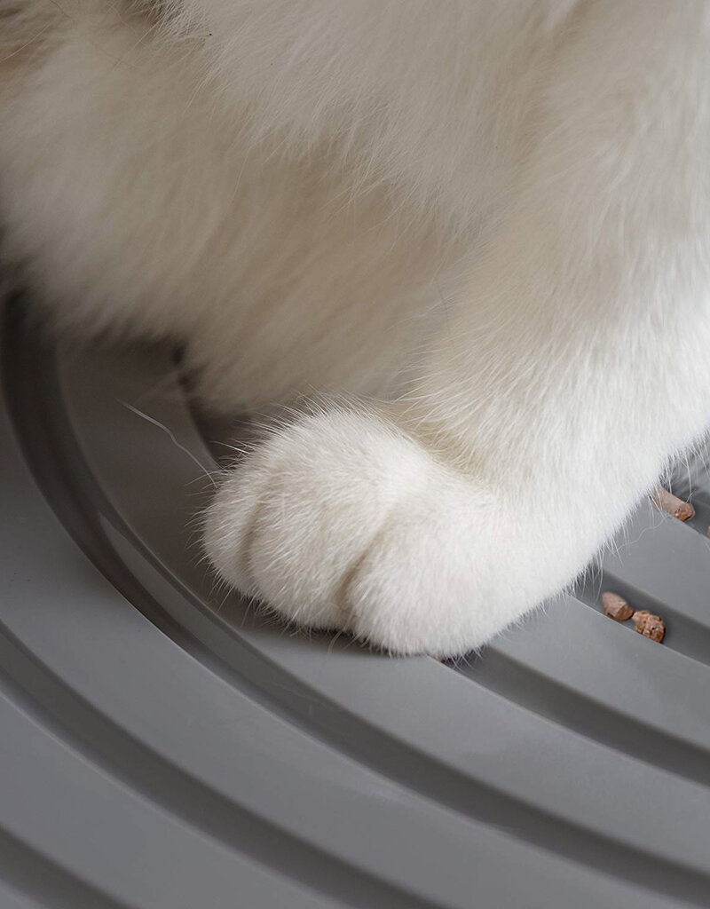 IRIS Gesloten kattenbak, schep inbegrepen, deksel voor katten, PUNT-530, Zwart