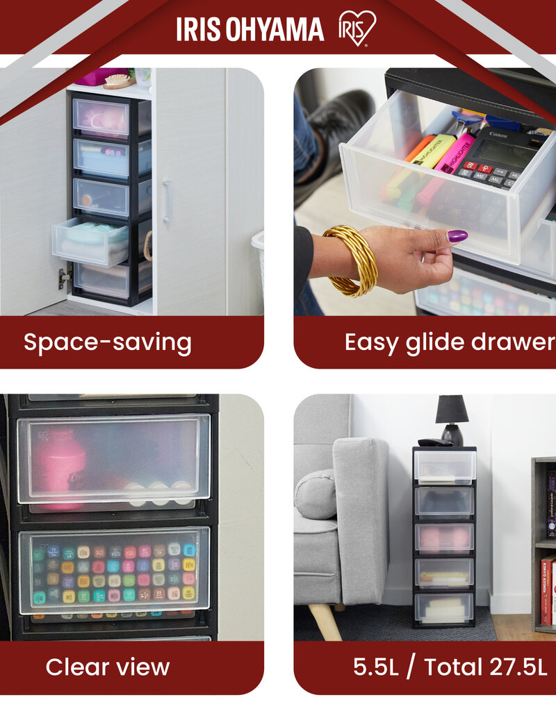 IRIS MSD-1 5-tier Rgrd/C box [EcB]