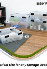 IRIS plastic luchtdichte opslagdoos, 45L, Unit, Clear, WSB-45