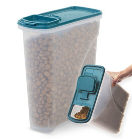 IRIS airtight dog food box, 7L/3.5 kg, blue, lid with tight seal, plastic, ATS-S