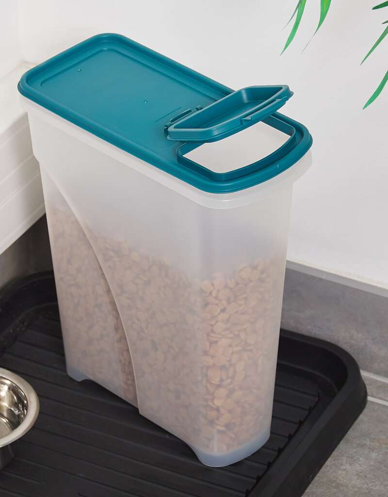 IRIS luchtdichte hondenvoerdoos, 7L/3,5 kg, blauw, deksel met dichte afsluiting, plastic, ATS-S