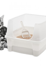 IRIS kattenbak, Geen kattenbak, kattenbakvulling, CLH-12, Wit