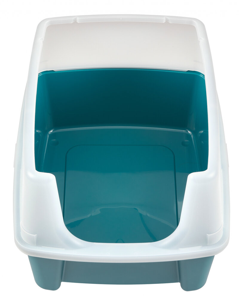 IRIS 2-pack, kattenbak, met hoge zijkanten, voor katten, CLH-12, Teal