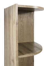 IRIS planken, boekenkast, occasionele meubels, hoekkast, CX-3C, asbruin, W2,88 x D29 x H8,81 cm
