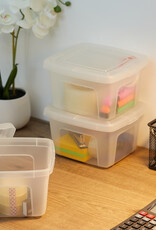 IRIS Kleine Multifunctionele Opbergdoos, 2L, Pak van 20, Doorzichtig, MCB-2