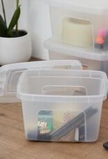 IRIS Kleine Multifunctionele Opbergdoos, 2L, Pak van 20, Doorzichtig, MCB-2