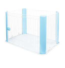 IRIS Puppy-speelren / Binnenverblijf, Sluithaken, voor Honden, CLS-960, Blauw