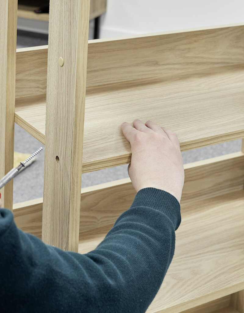 IRIS FS]Open Wood Rack OWR-600 L.Br