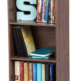 IRIS planken, boekenkast, occasionele meubels, CX-3 - Bruin, W29 x D41,4 x H87,9 cm