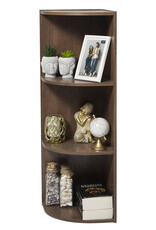 IRIS planken, boekenkast, occasionele meubels, hoekkast, CX-3C, bruin, W29 x D28,8 x H88,1 cm