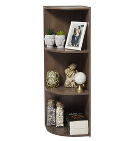 IRIS shelves, bookcase, occasional furniture, corner cabinet, CX-3C, brown, W29 x D28.8 x H88.1 cm
