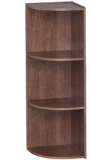 IRIS #FS]3-Tier Corner Shelf CX-3C Br
