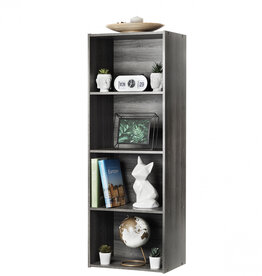 IRIS Shelves, Bookcase, Occasional Furniture, CX-4 - Grey Oak, W29 x D41.4 x H116.6 cm