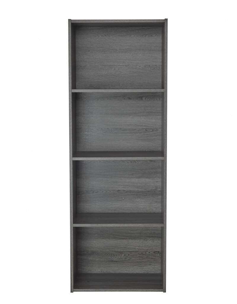 IRIS Planken, Boekenkast, Occasionele Meubels, CX-4 - Grijs Eikenhout, W29 x D41,4 x H116,6 cm