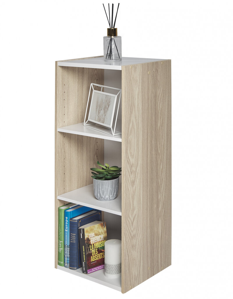 IRIS #FS]Space Saving Shelf UB-9035 L.Br/W