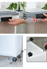 IRIS ATS-C C/I.Grey/Bk caster box [EcA]