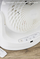 IRIS Stil, krachtige en draagbare tafelventilator, 23mÂ², PCF-MKC18, Wi