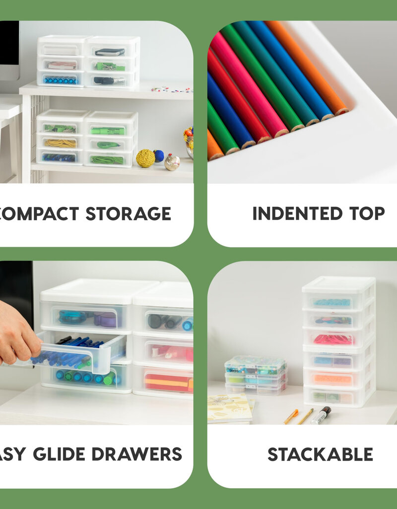 IRIS CDD-XS3 x2 White/Clear box [EcA]