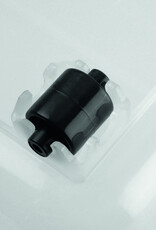 IRIS Plastic opbergdozen op wielen, 70L, set van 4, zwart, TBR-70