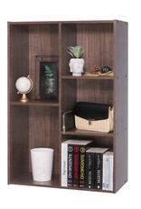 IRIS boekenkast, 5-vak plank, boekenkast, CX-23C, bruin, W29 x D60 x H87,9 cm