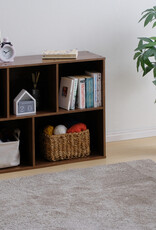 IRIS boekenkast, 5-vak plank, boekenkast, CX-23C, bruin, W29 x D60 x H87,9 cm