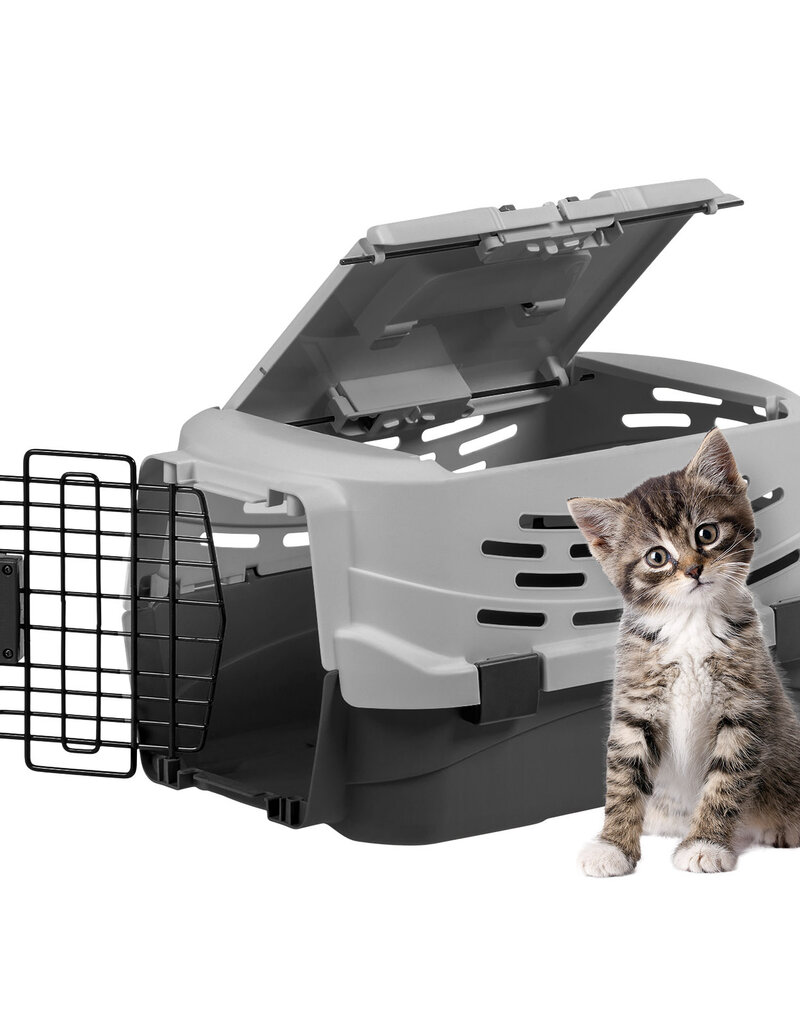 IRIS Kattentransportdoos voor auto, grijs, UPC-490, 48Ã—30,5Ã—25c