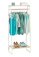 IRIS Kledingrek, Kledingkast, Kapstok, PI-B2, Wit, W40 x D64 x H151,2 cm
