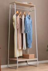 IRIS FS]Metal Garment Rack PI-B2 W