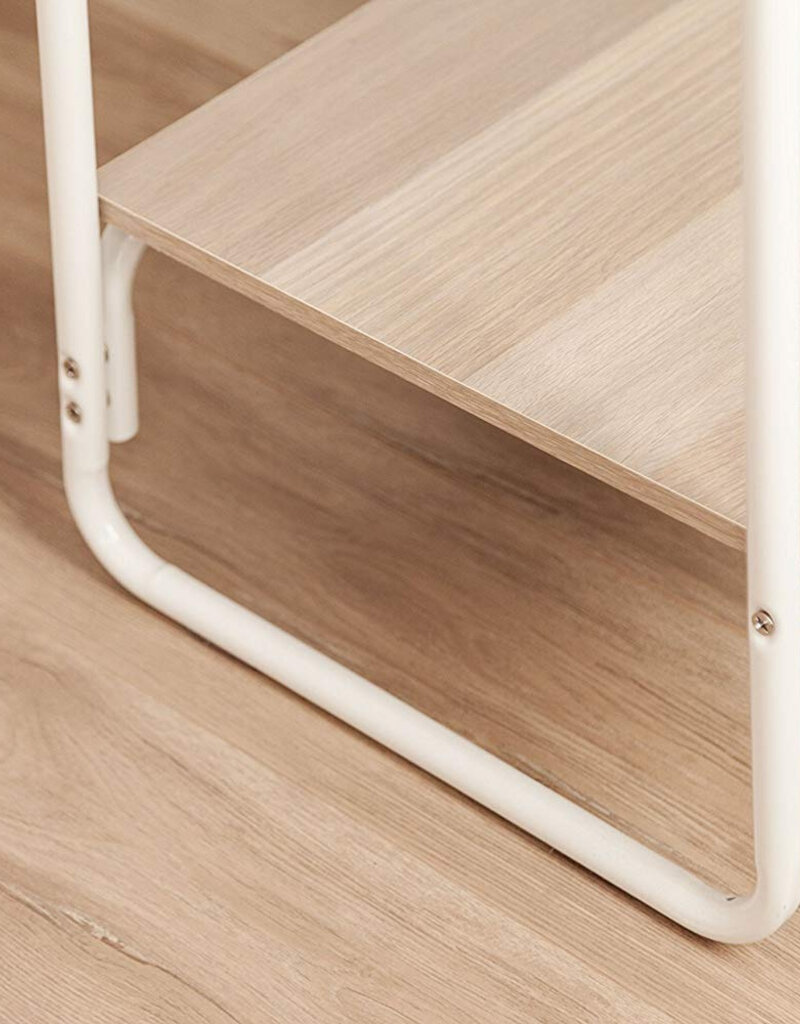 IRIS Kledingrek, Kledingkast, Kapstok, PI-B2, Wit, W40 x D64 x H151,2 cm