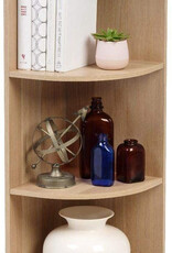 IRIS planken, boekenkast, occasionele meubels, hoekkast, CX-3C, lichtbruin, W29 x D28,8 x H88,1 cm