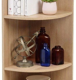 IRIS planken, boekenkast, occasionele meubels, hoekkast, CX-3C, lichtbruin, W29 x D28,8 x H88,1 cm