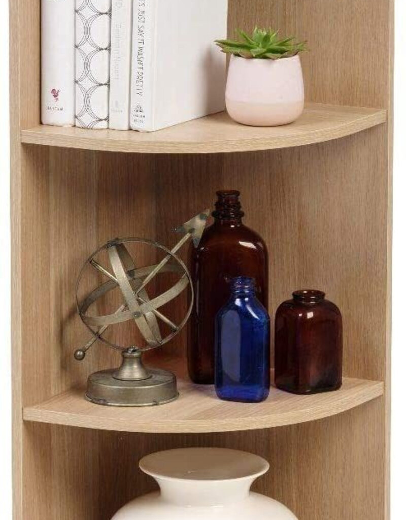 IRIS #FS]3-Tier Corner Shelf CX-3C L.Br