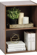 IRIS Planken, Boekenkast, Occasionele Meubels, CX-2, Bruin, W29 x D41,4 x H59,2 cm