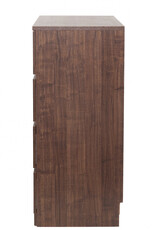 IRIS ladekast, dressoir, meubels, multifunctionele ladekast, 4 lades, WCH 590 - Bruin, W39 x D59 x H88 cm