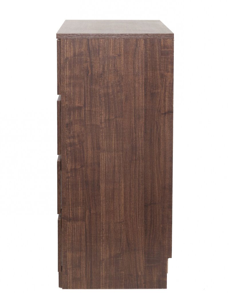 IRIS ladekast, dressoir, meubels, multifunctionele ladekast, 4 lades, WCH 590 - Bruin, W39 x D59 x H88 cm