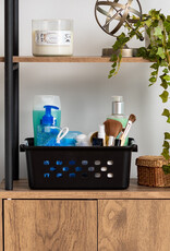 IRIS Multifunctionele Plastic Plankmanden, 5L, Pak van 12, Zwart, OSB-S