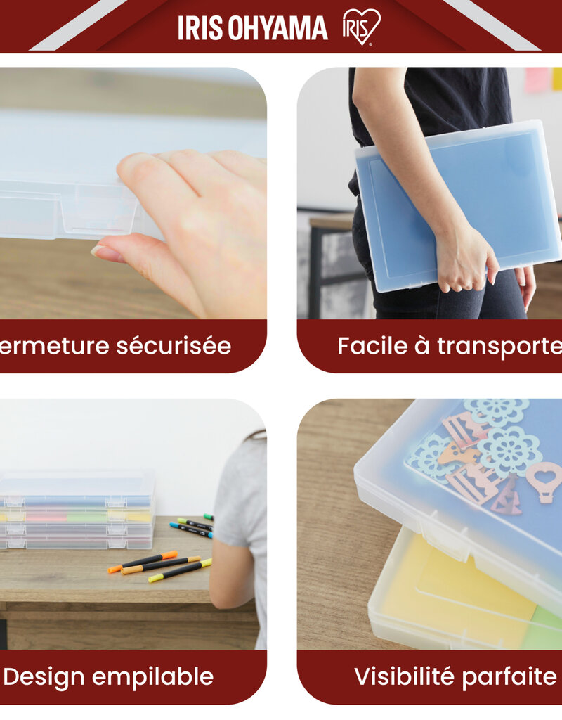 IRIS PJC-A4 x10 C/D.Blue/Pink.R box [EcA]