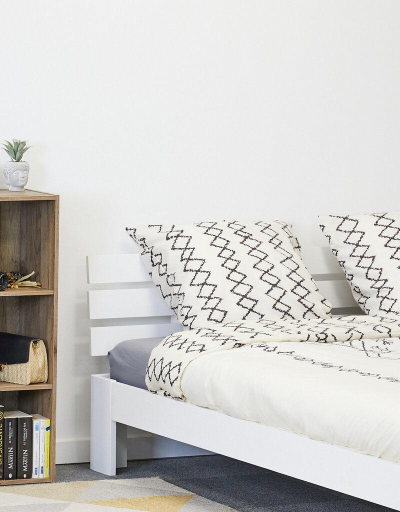 IRIS boekenkast, 5-compartiment plank, boekenkast, CX-23C, Ash Brown, W60 x D29 x H8,79 cm