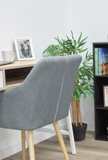 IRIS boekenkast, 5-compartiment plank, boekenkast, CX-23C, Black Oak, W29 x D60 x H87,9 cm