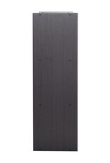 IRIS boekenkast, 5-compartiment plank, boekenkast, CX-23C, Black Oak, W29 x D60 x H87,9 cm