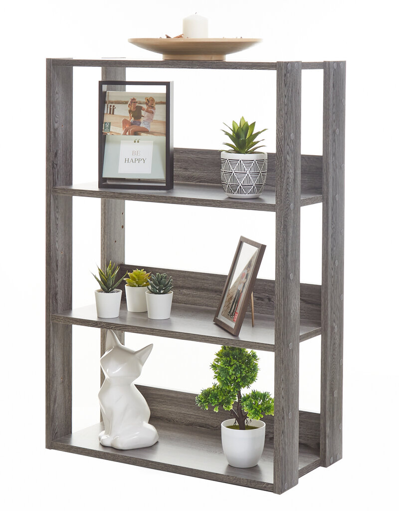 IRIS FS]Open Wood Rack OWR-600 Gr.Oak